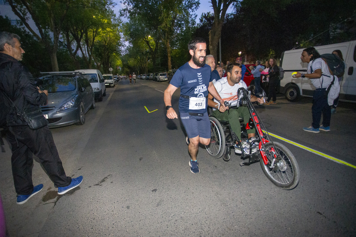 Amiab reivindica la inclusión en su Carrera Nocturna  / JOSÉ MIGUEL ESPARCIA