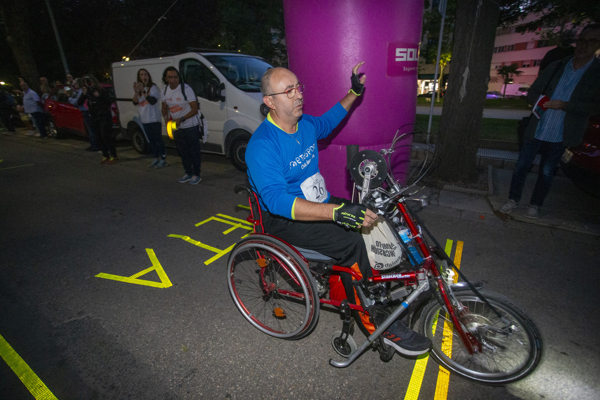 Amiab reivindica la inclusión en su Carrera Nocturna  / JOSÉ MIGUEL ESPARCIA