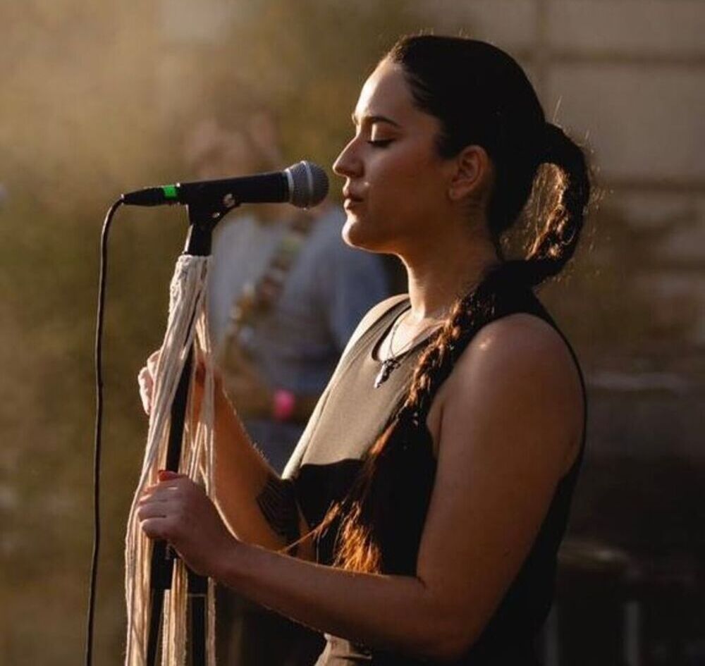 Julia Martínez, cantante y compositora.