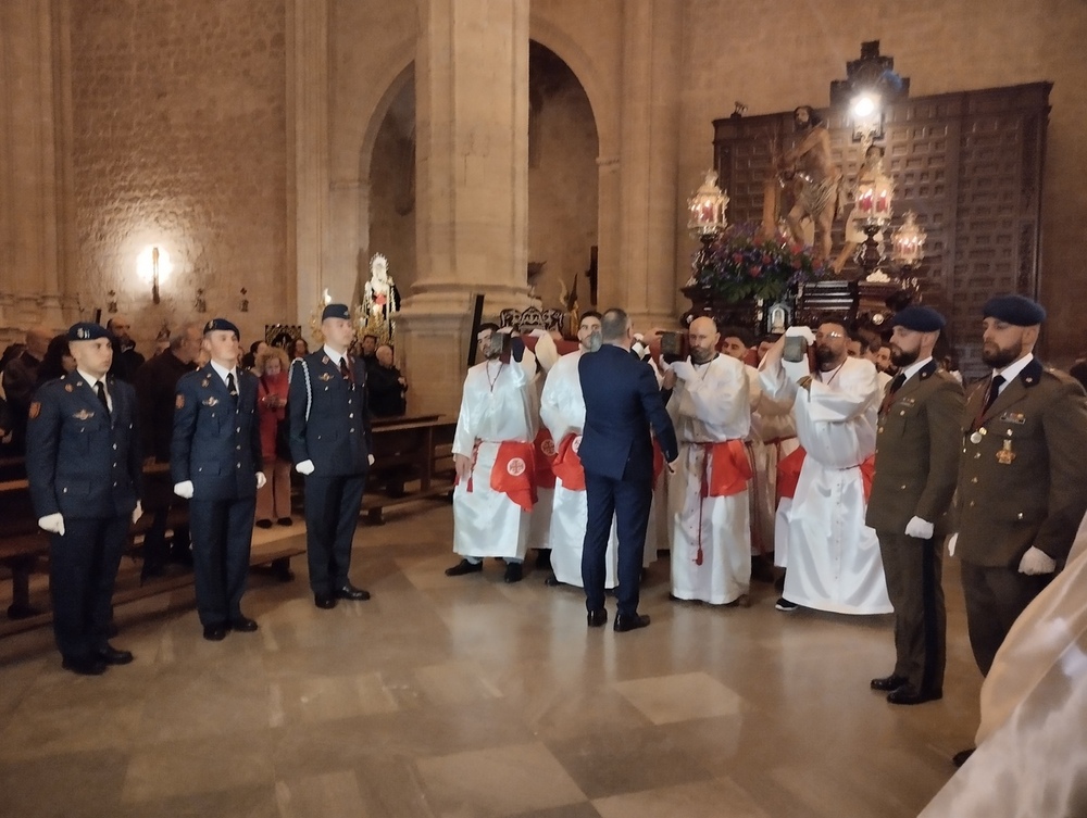 Suspendieron la procesión de la Pasión  con culto en San Blas