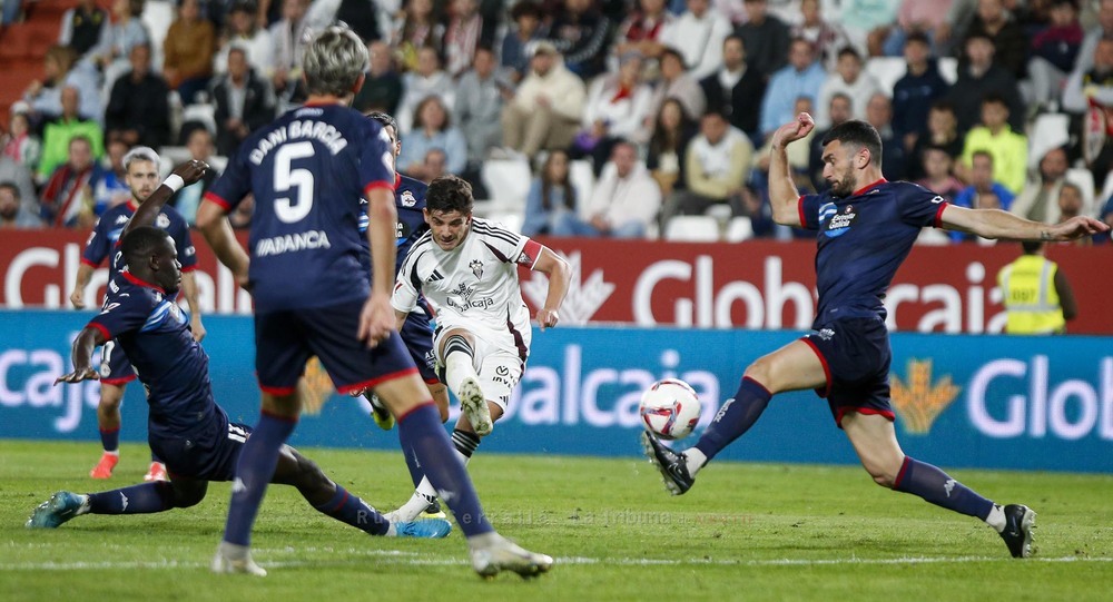 El Albacete naufragó en un partido para olvidar