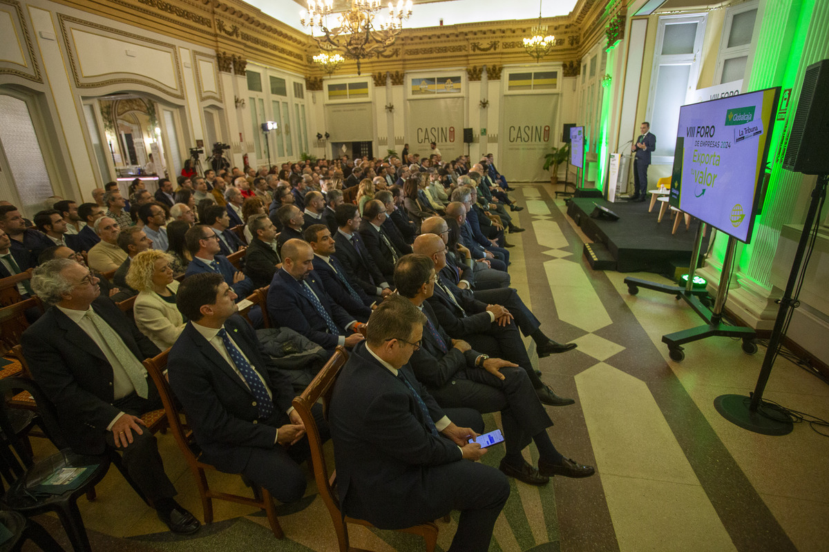 VIII Foro de empresas 2024 Exporta tu valor de Globalcaja y La Tribuna  / JOSÉ MIGUEL ESPARCIA