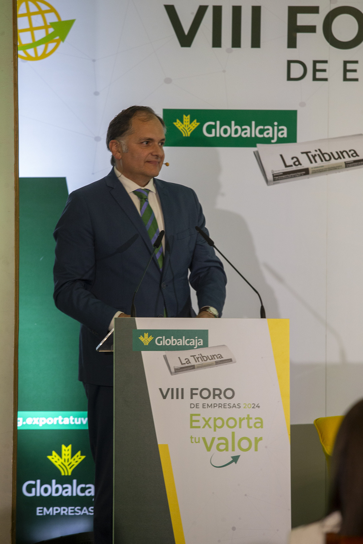 VIII Foro de empresas 2024 Exporta tu valor de Globalcaja y La Tribuna  / JOSÉ MIGUEL ESPARCIA