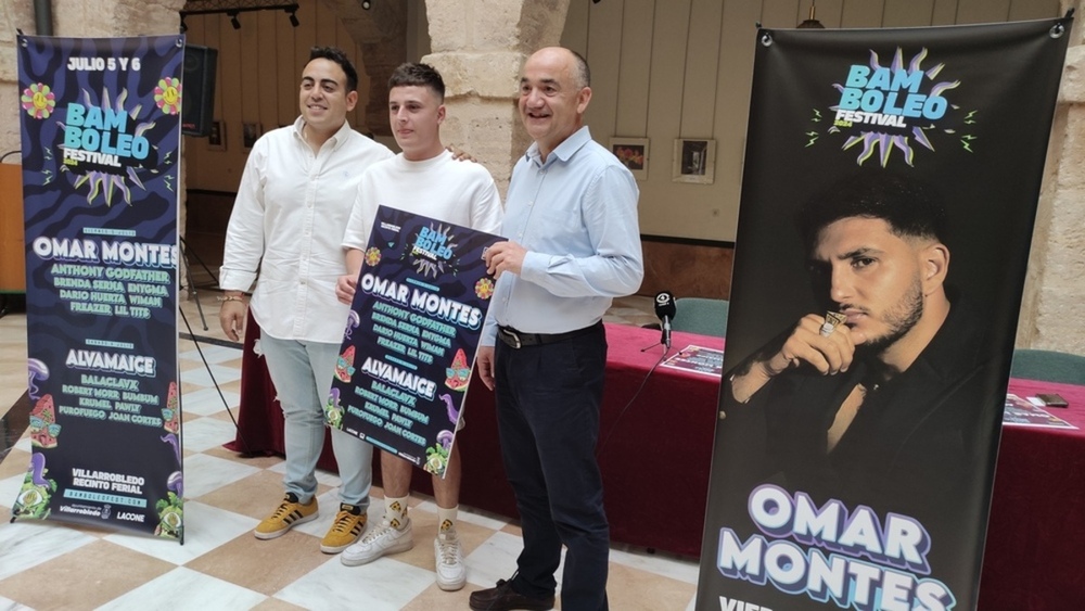 Arranca en Villarrobledo con Omar Montes el Bamboleo Fest 2024