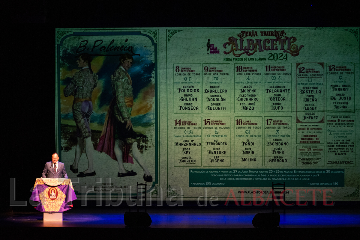 Gala de presentación de la Feria Taurina.  / VÍCTOR FERNÁNDEZ