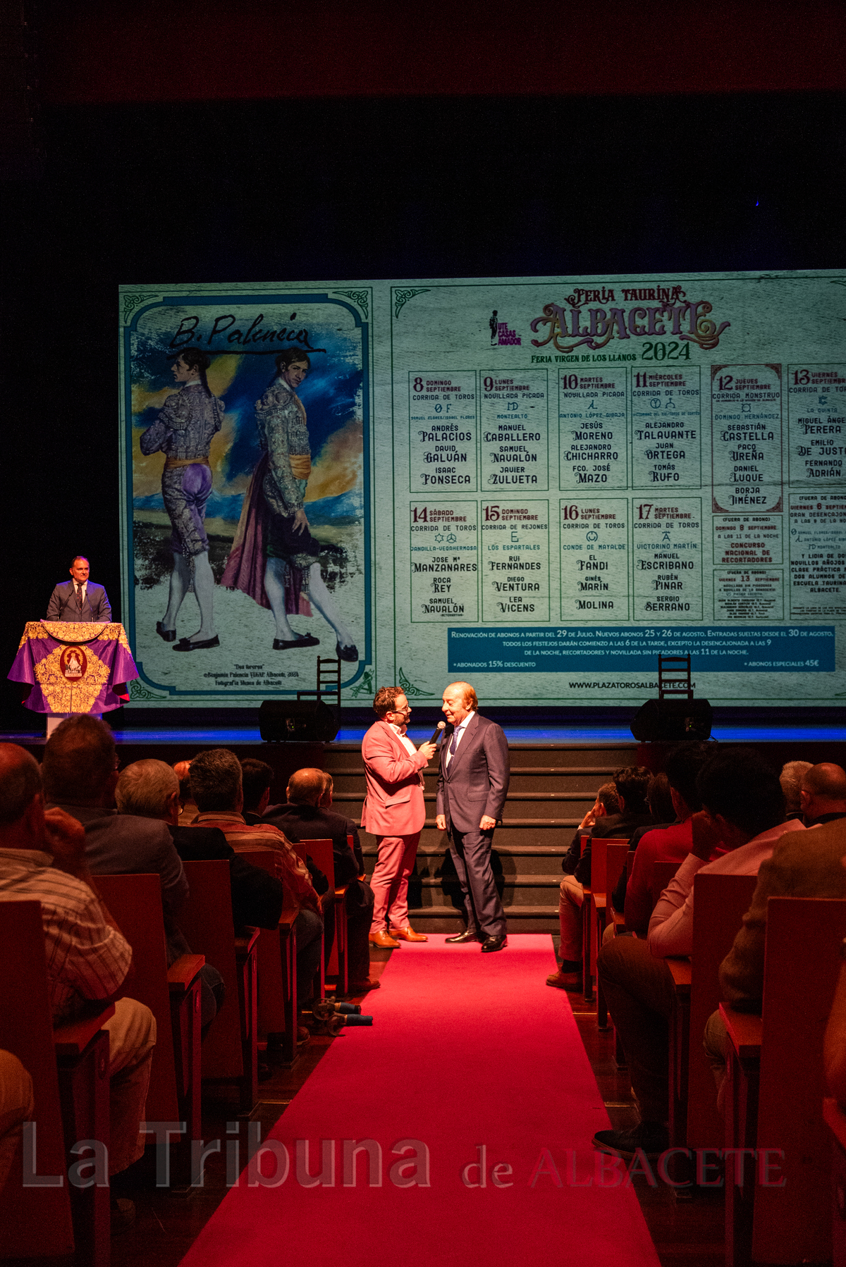 Gala de presentación de la Feria Taurina.  / VÍCTOR FERNÁNDEZ