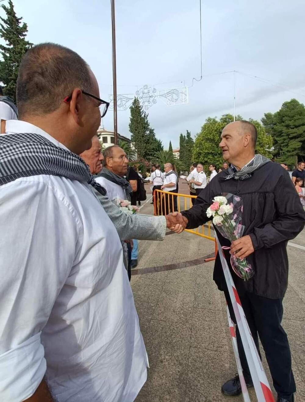 Manifestación de fervor a la Virgen en el Dulce Nombre 