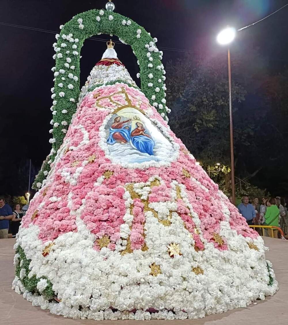 Manifestación de fervor a la Virgen en el Dulce Nombre 