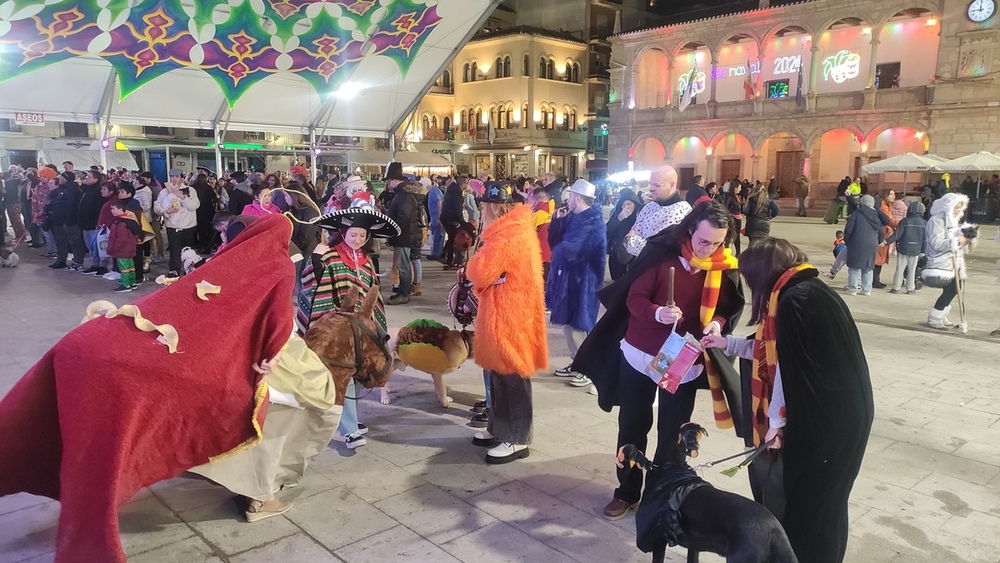 Fiesta de mascotas en el Carnaval de Villarrobledo 