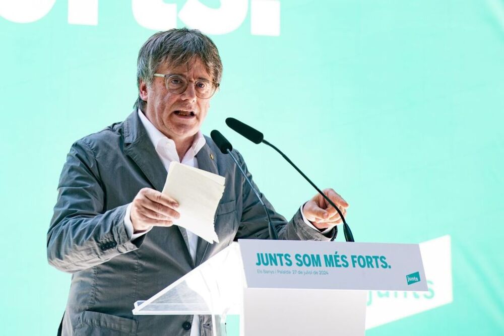 Puigdemont quiere volver a presidir Junts