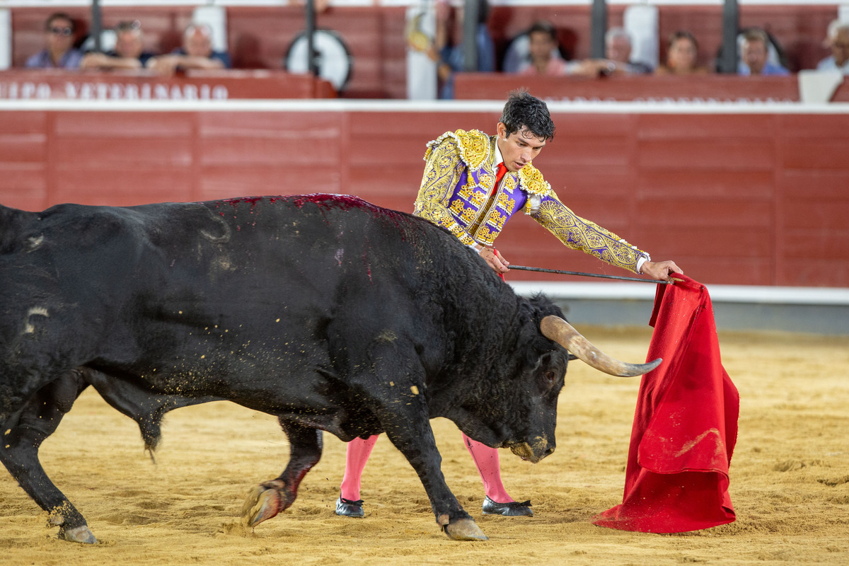 Imágenes de la primera corrida del abono ferial  / JOSÉ MIGUEL ESPARCIA