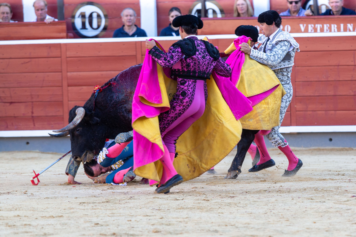 Imágenes de la primera corrida del abono ferial  / JOSÉ MIGUEL ESPARCIA