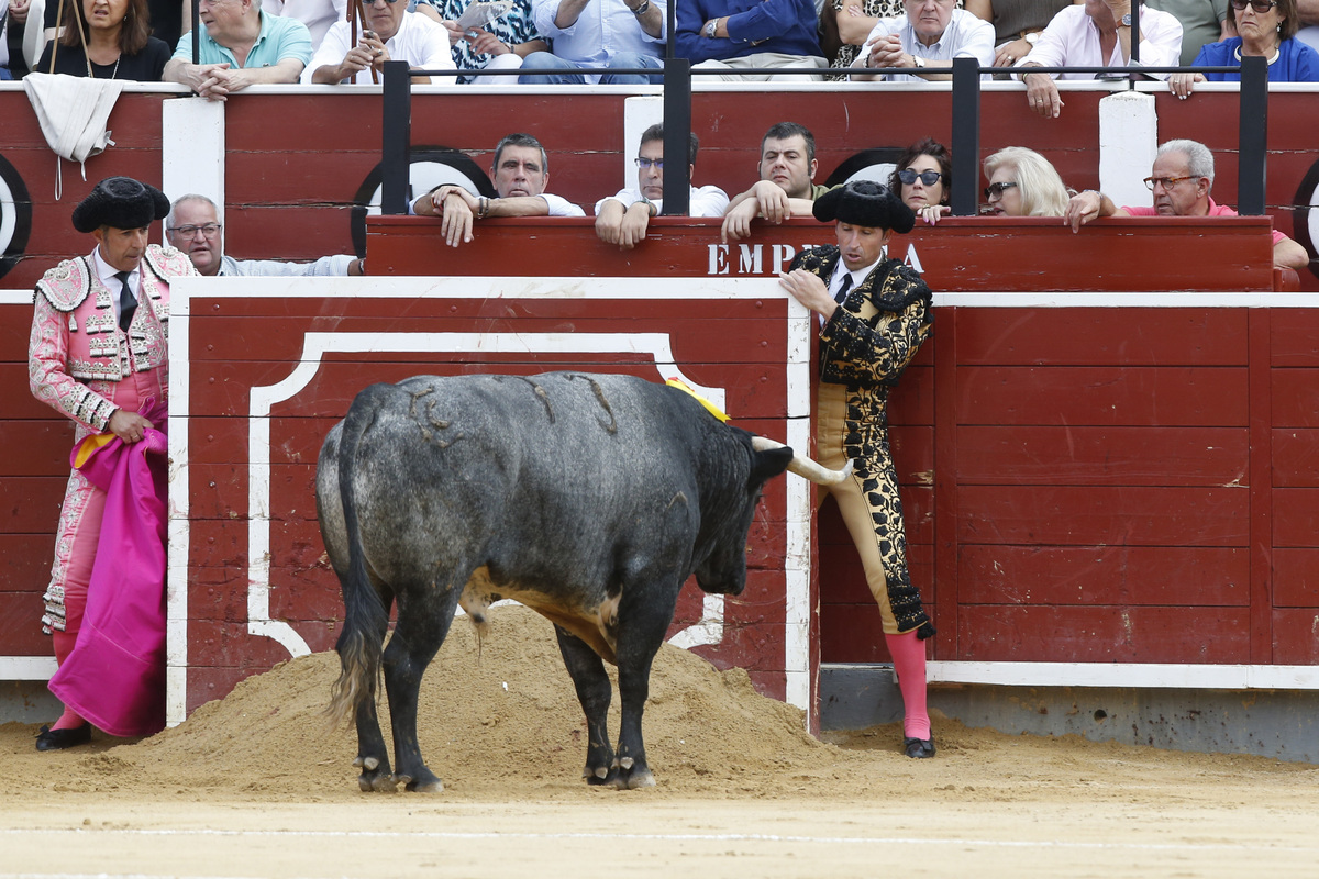 Un momento del festejo  / JOSÉ MIGUEL ESPARCIA