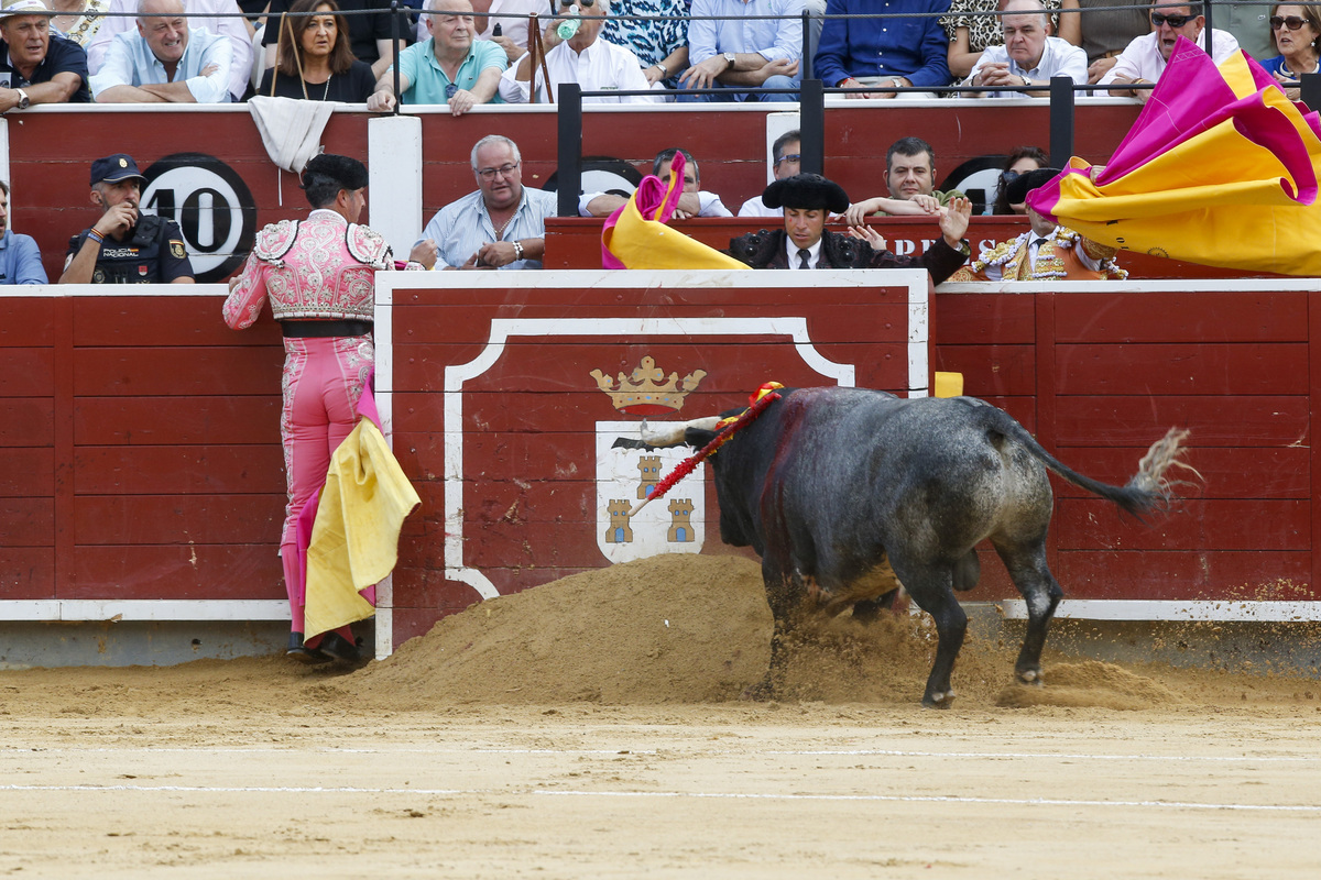 Un momento del festejo  / JOSÉ MIGUEL ESPARCIA