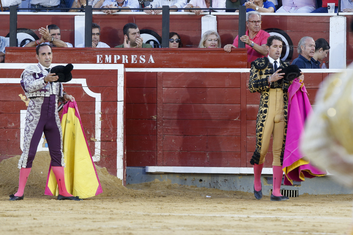 Un momento del festejo  / JOSÉ MIGUEL ESPARCIA