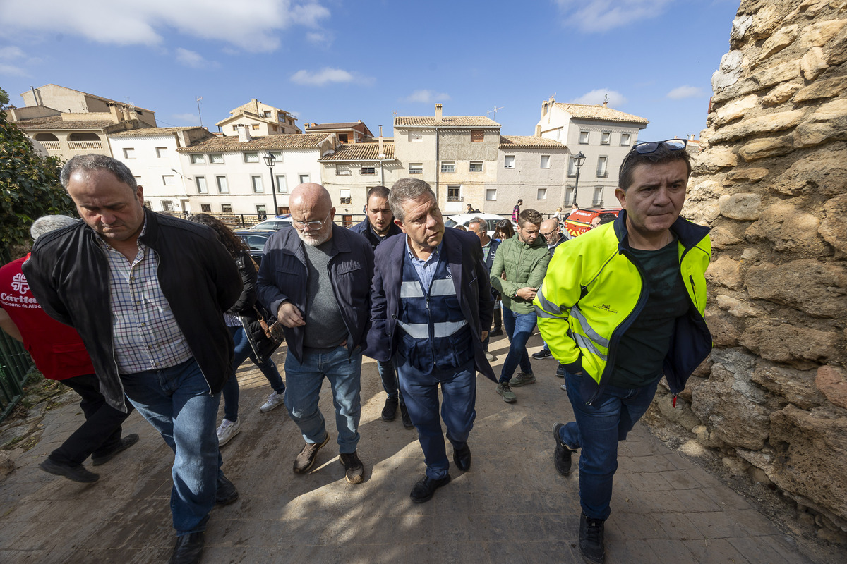 Continúa la búsqueda de los cinco desaparecidos en Letur  / JOSÉ MIGUEL ESPARCIA