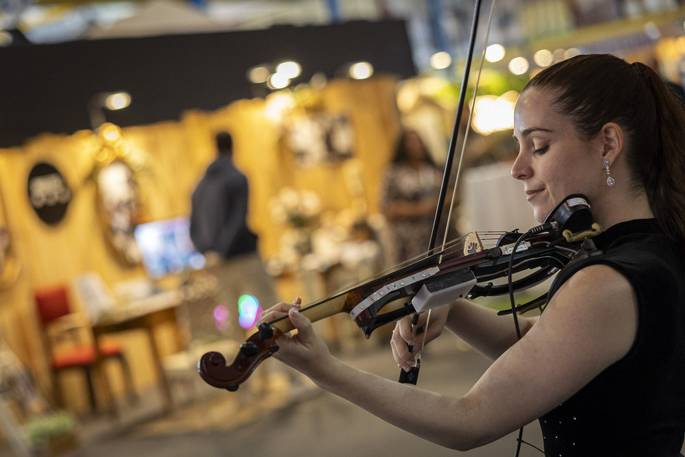 Más de 2.000 parejas de novios visitan la feria Boda-Eventos