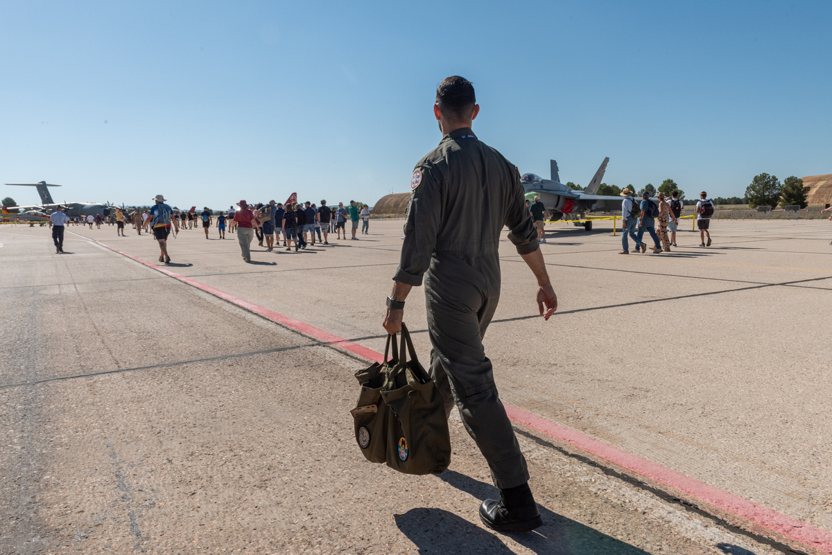 Jornada de Puertas Abiertas en la Base Aérea.