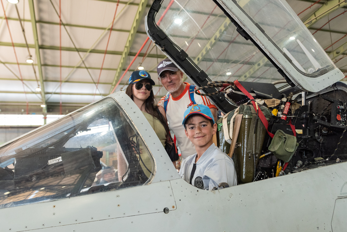 Jornada de Puertas Abiertas en la Base Aérea.  / VÍCTOR FERNÁNDEZ