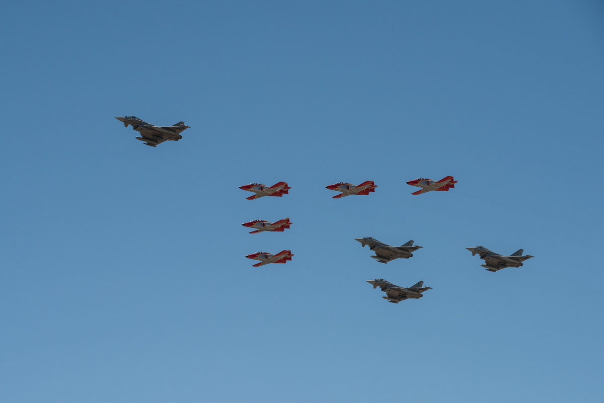 Jornada de Puertas Abiertas en la Base Aérea.  / VÍCTOR FERNÁNDEZ