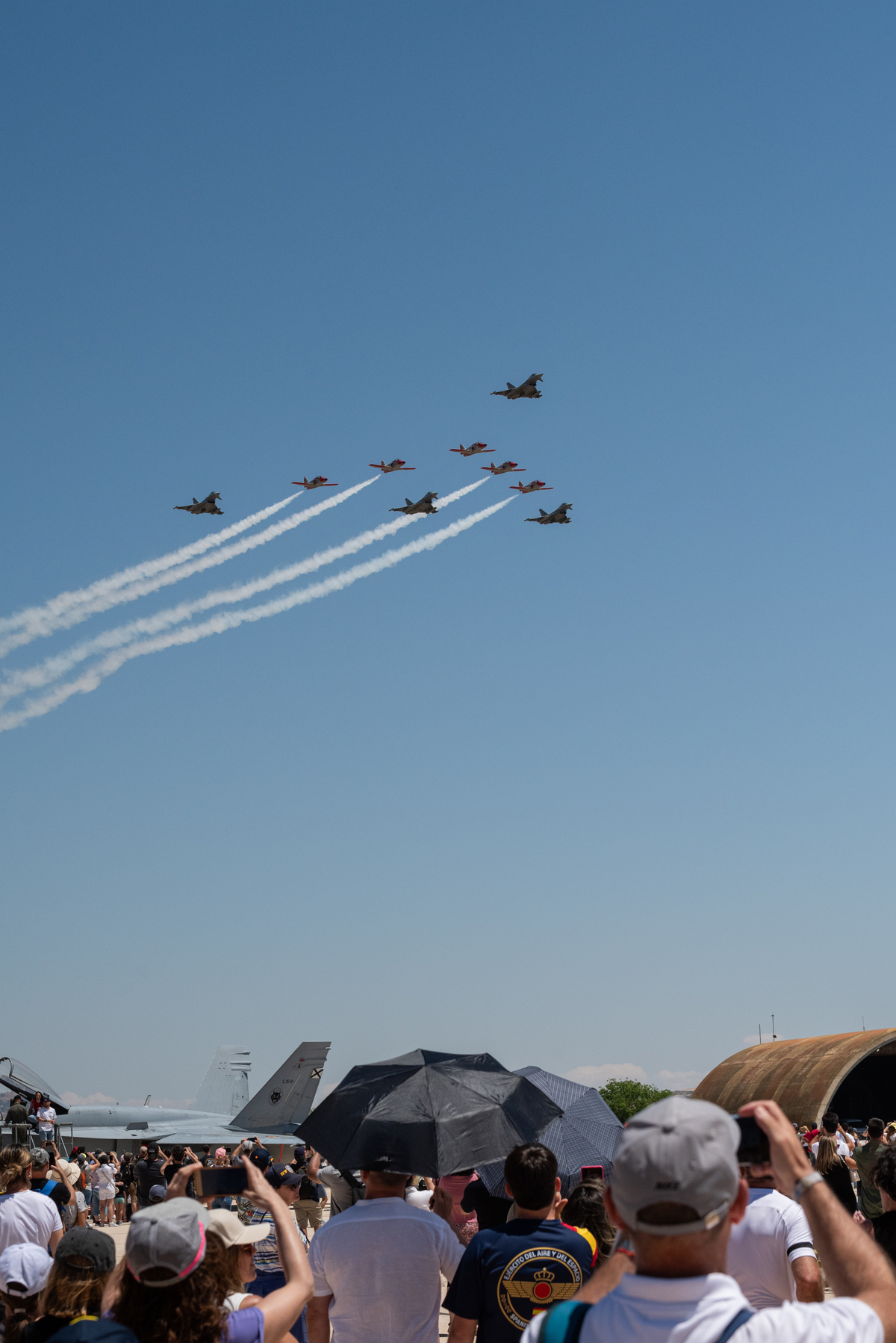 Jornada de Puertas Abiertas en la Base Aérea.  / VÍCTOR FERNÁNDEZ