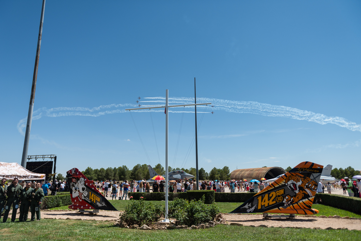 Jornada de Puertas Abiertas en la Base Aérea.  / VÍCTOR FERNÁNDEZ