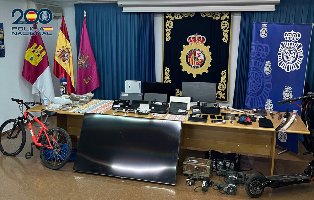 Desmantelan dos narcopisos en el Casco de Toledo