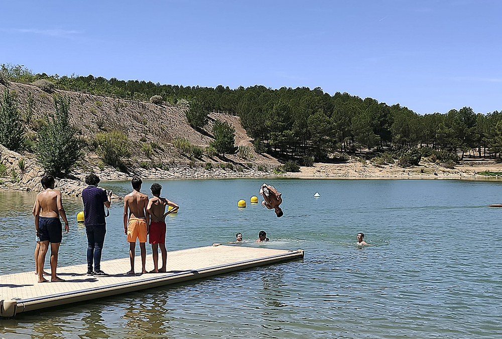 El pantano de Almansa.