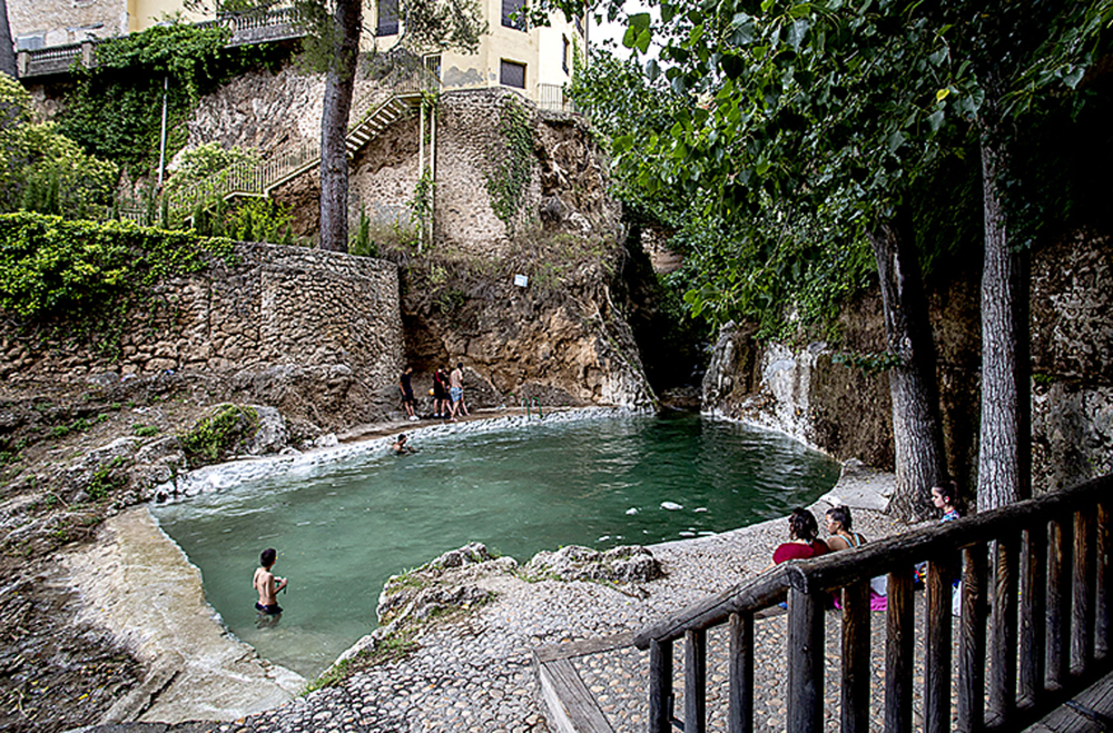 El Charco de las Canales, en Letur.