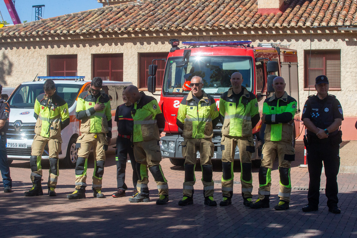 Visita al Punto de Emergencias en la Feria   / JOSÉ MIGUEL ESPARCIA