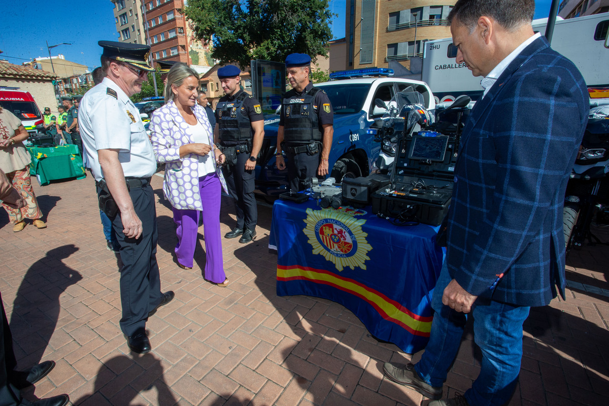 Visita al Punto de Emergencias en la Feria   / JOSÉ MIGUEL ESPARCIA