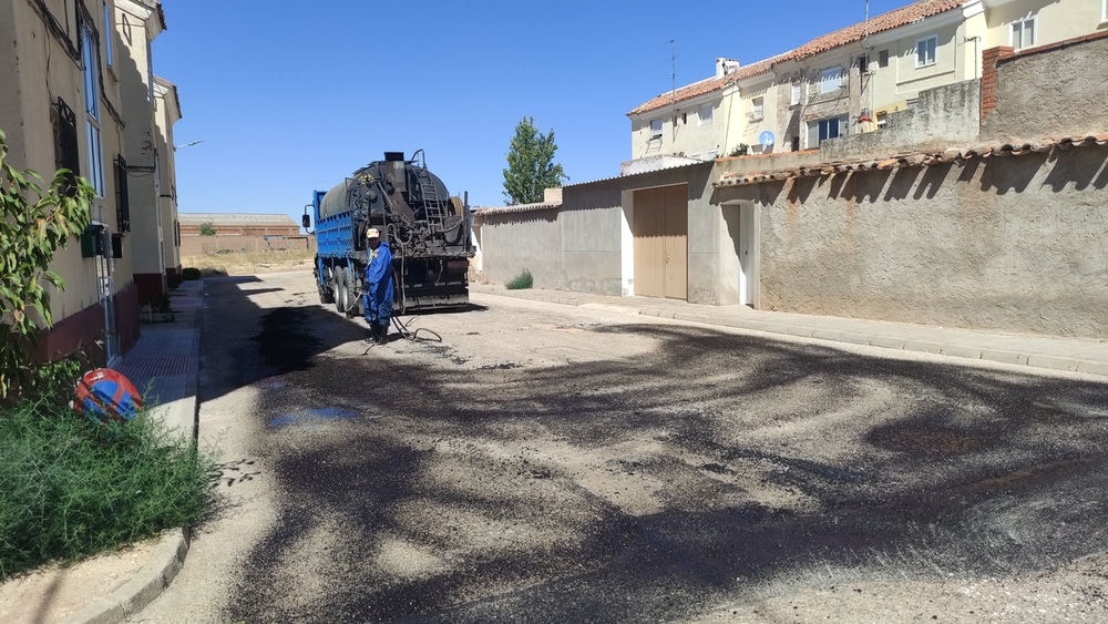 Proceden a la repavimentación en calles de las 'casas baratas'