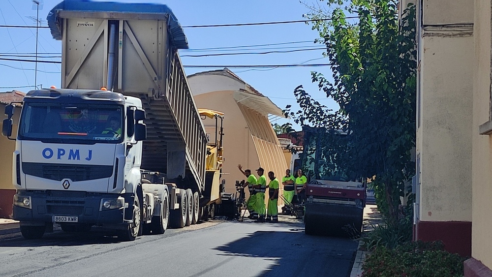 Proceden a la repavimentación en calles de las 'casas baratas'