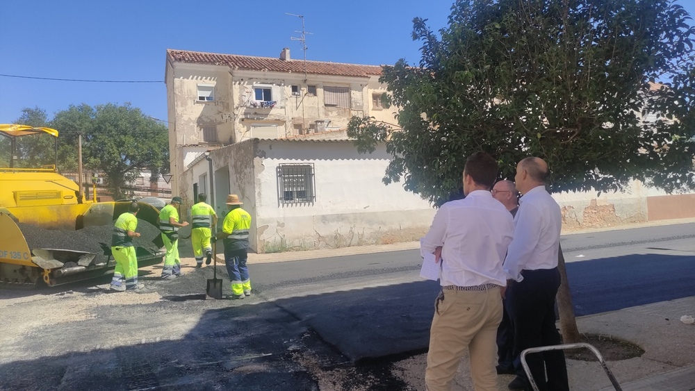 Proceden a la repavimentación en calles de las 'casas baratas'