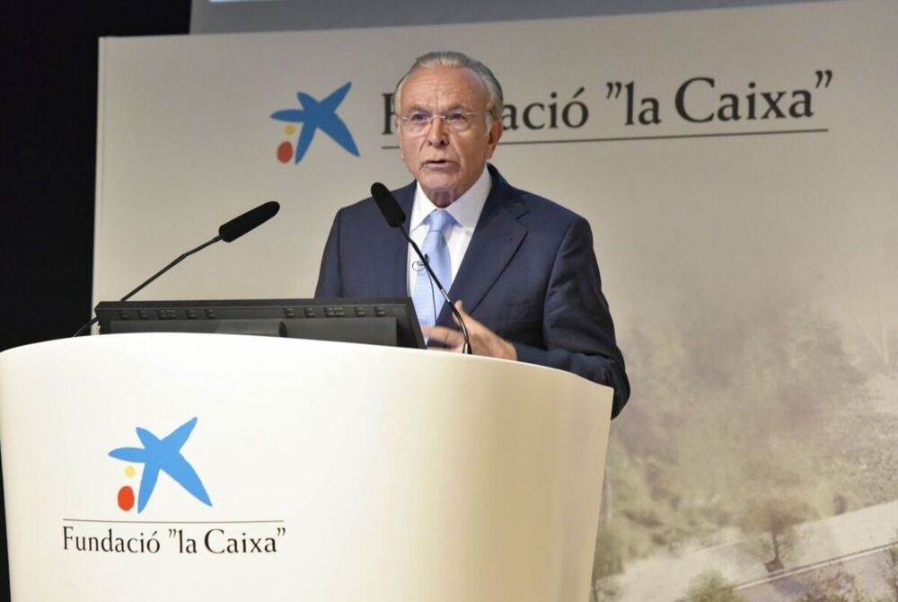 El presidente de la Fundación la Caixa, Isidro Fainé