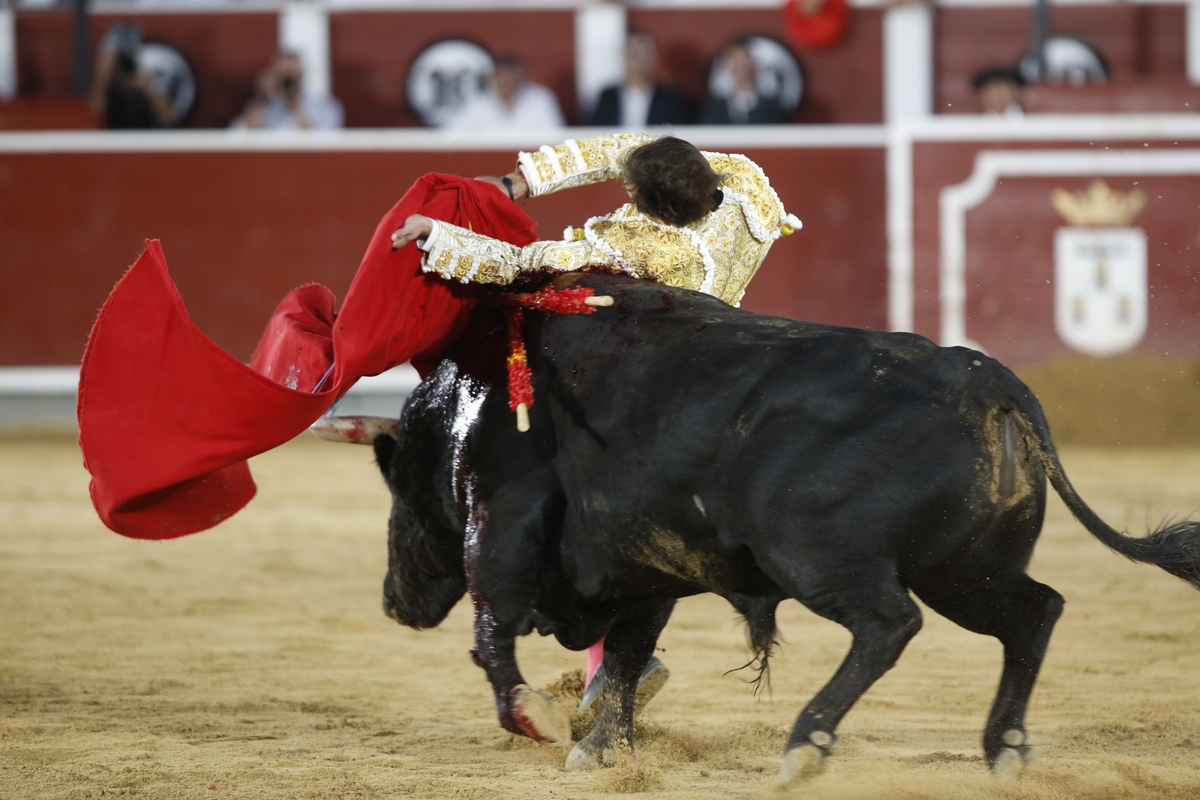 Un momento del festejo  / JOSÉ MIGUEL ESPARCIA