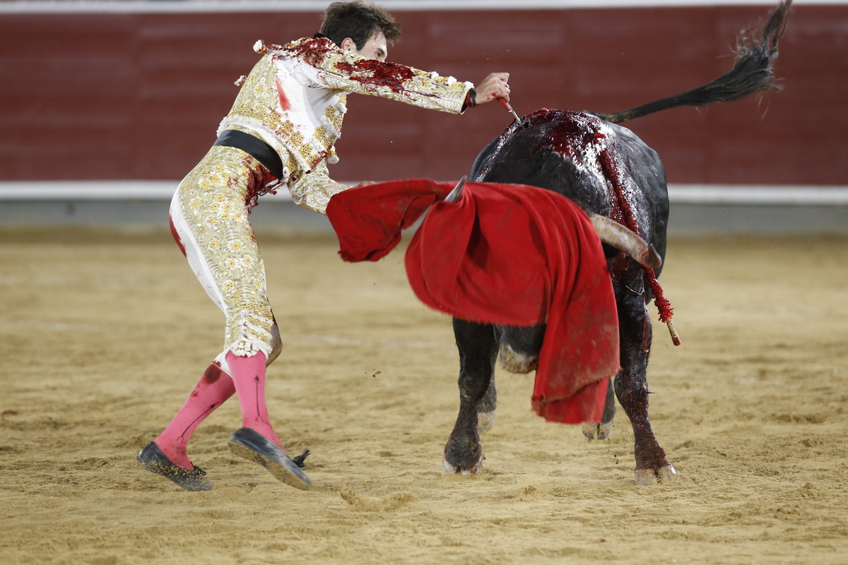 Un momento del festejo  / JOSÉ MIGUEL ESPARCIA