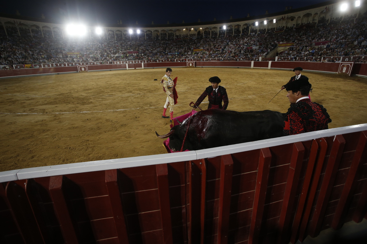 Un momento del festejo  / JOSÉ MIGUEL ESPARCIA