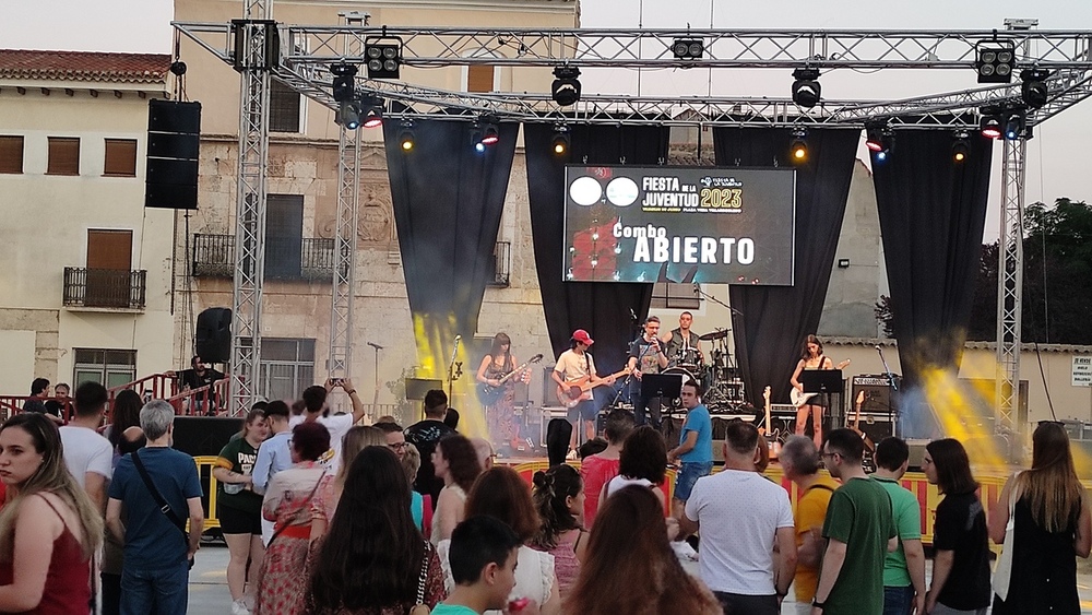 La plaza acogerá la Fiesta de la Juventud por segundo año 