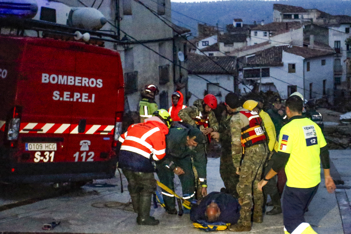 Letur ha sido la localidad más golpeada por el temporal  / ARTURO PÉREZ