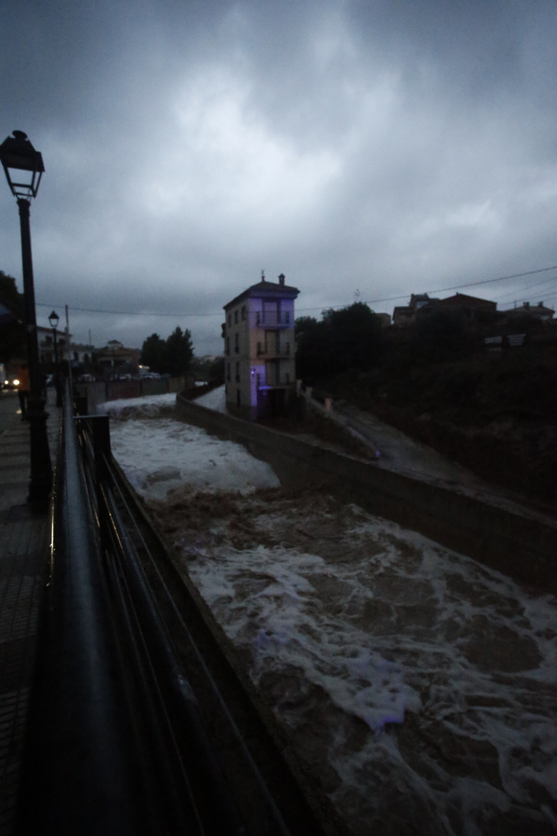 Letur ha sido la localidad más golpeada por el temporal  / ARTURO PÉREZ