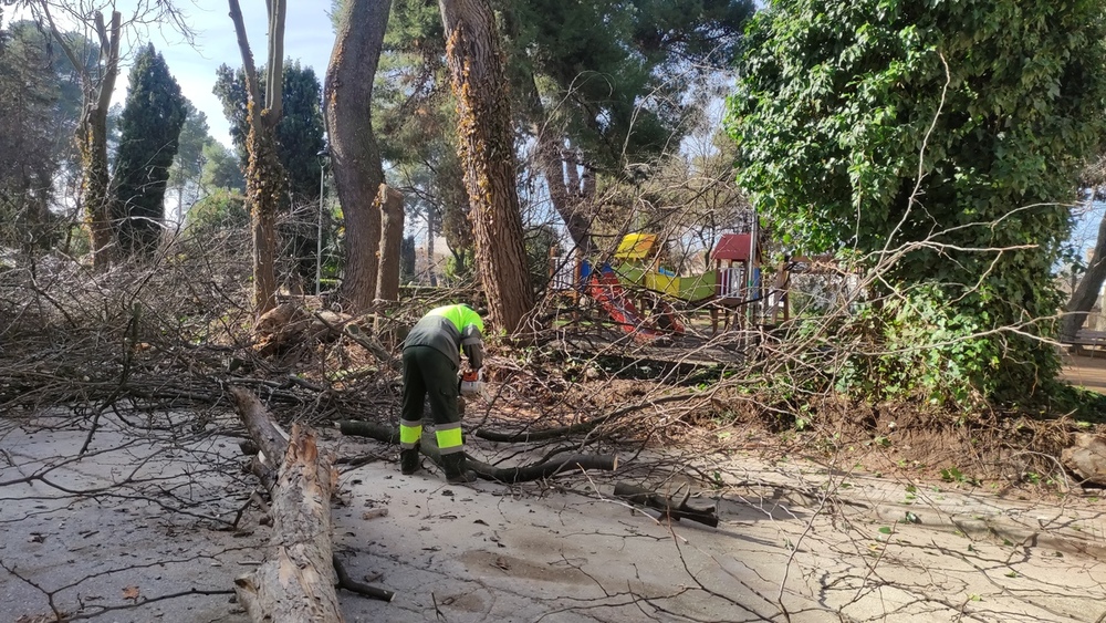 15 días para restaurar el vallado del parque de Villarrobledo