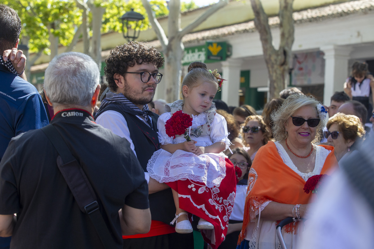 Multitudinaria ofrenda a la patrona  / JOSÉ MIGUEL ESPARCIA