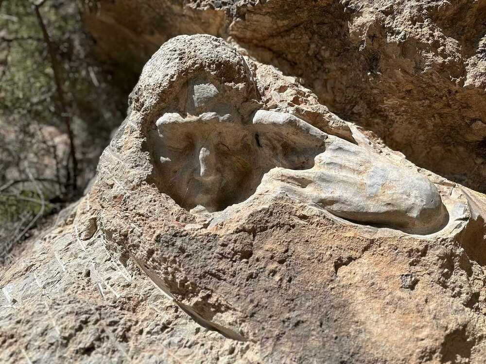 Una de las obras que forman parte de la Ruta de las Esculturas.