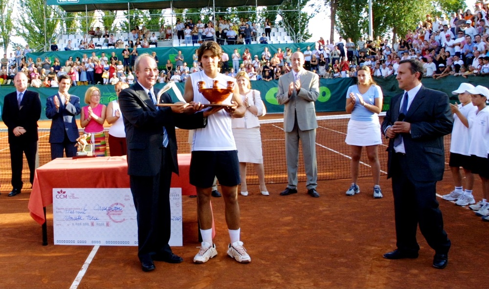 El manacorí, ganador del Trofeo Ciudad de Albacete en 2003.