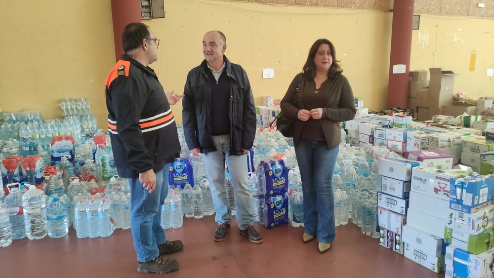 Villarrobledo apoya con recursos al pueblo de Valencia 