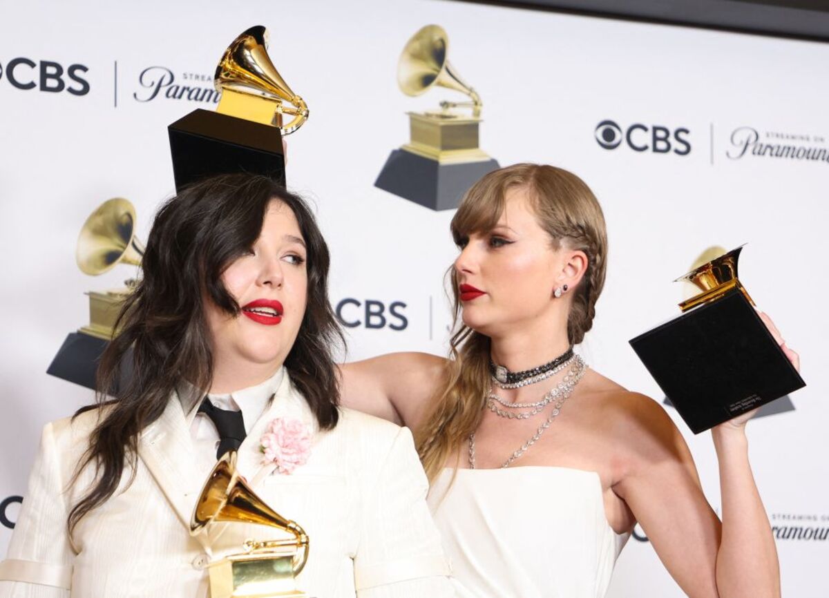 Taylor Swift junto a Lucy Dacus  / DAVID SWANSON