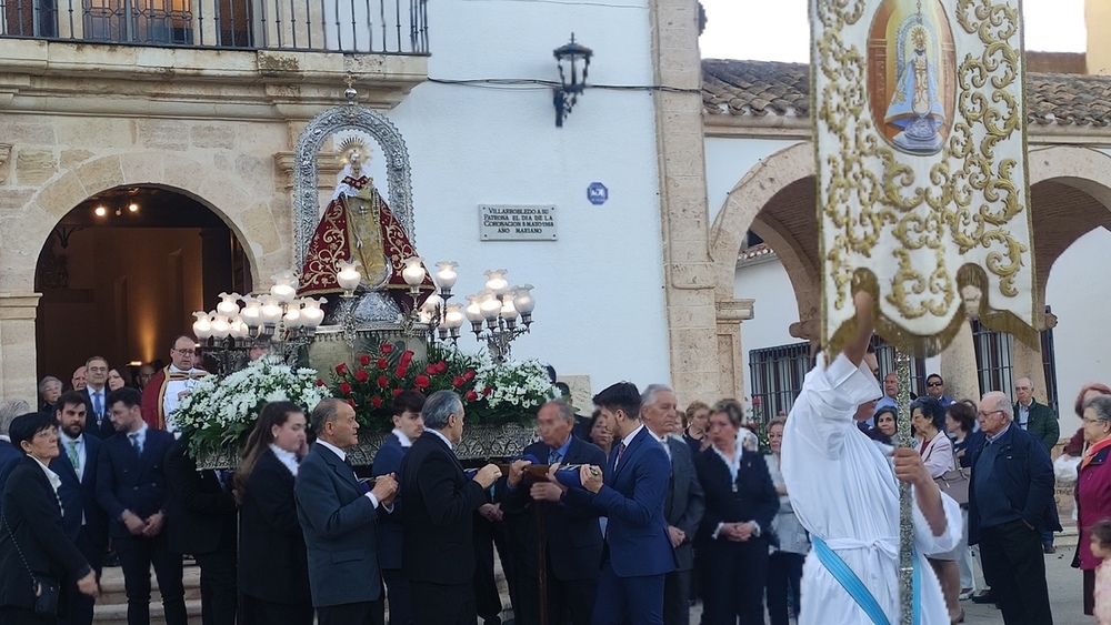 La Virgen de la Caridad inicia el periplo parroquiano