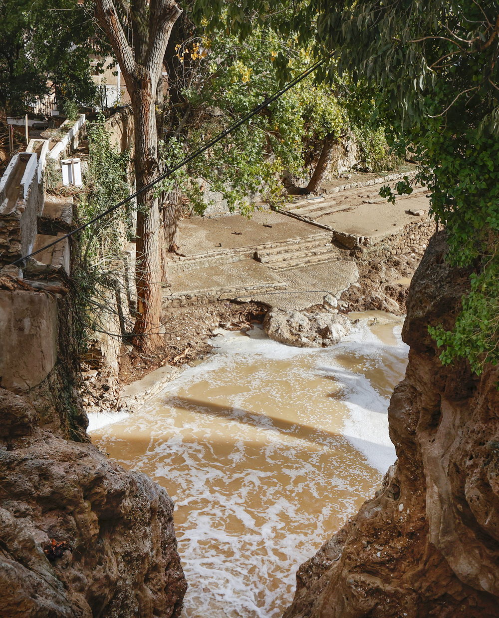 El Charco de las Canales ahora es un cráter.