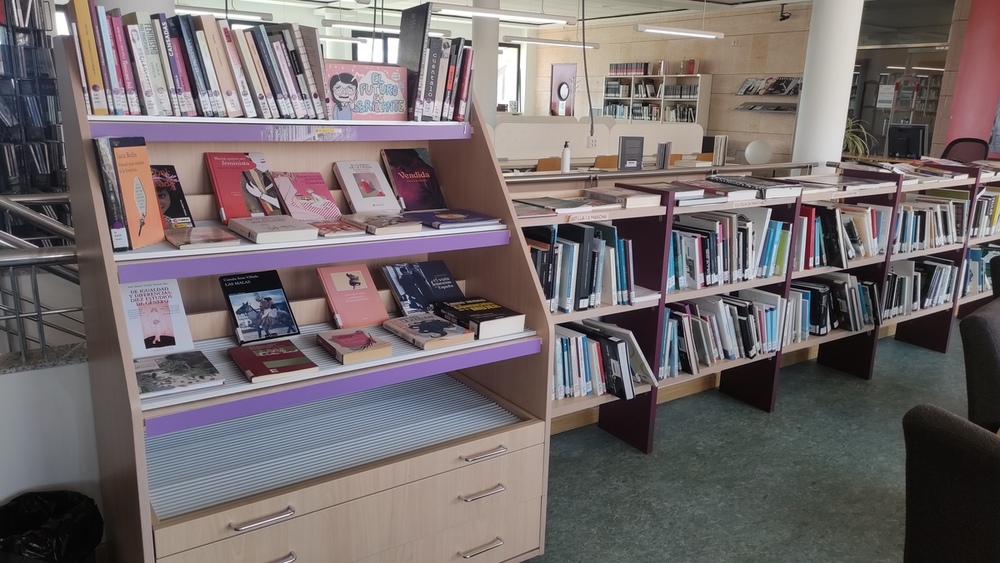 La Biblioteca recibe lote de libros con perspectiva de género 